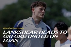 官方：热刺20岁中锋兰克希尔外租英冠牛津联，他已为热刺出战6次