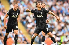 英超-特拉福德送礼约翰逊建功 曼城主场0-2热刺遭赛季首败