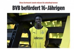 图片报：多特提拔16岁中场卡巴进U23，准备新赛季可能德甲首秀