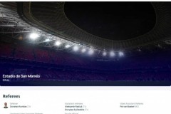 欧冠毕巴vs阿森纳裁判：立陶宛籍裁判鲁姆萨斯执法