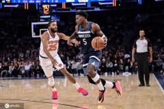 季前赛-爱德华兹17分兰德尔16分均空砍 尼克斯加时擒狼